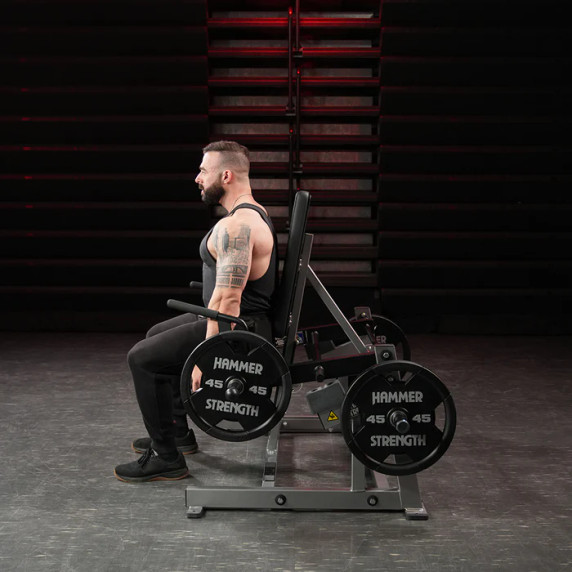 Hammer Strength Plate-Loaded Seated/Standing Shrug