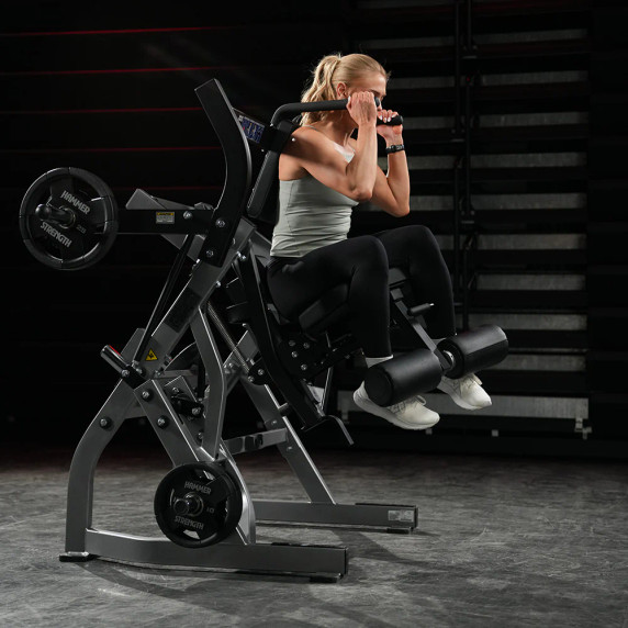 Hammer Strength Plate-Loaded Abdominal Oblique Crunch