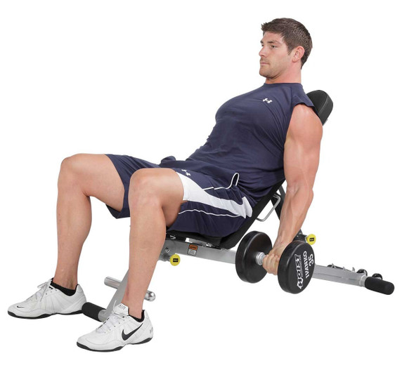 Shop the Hoist Fitness HF-4145 Folding Multi Bench - Treadmill Outlet