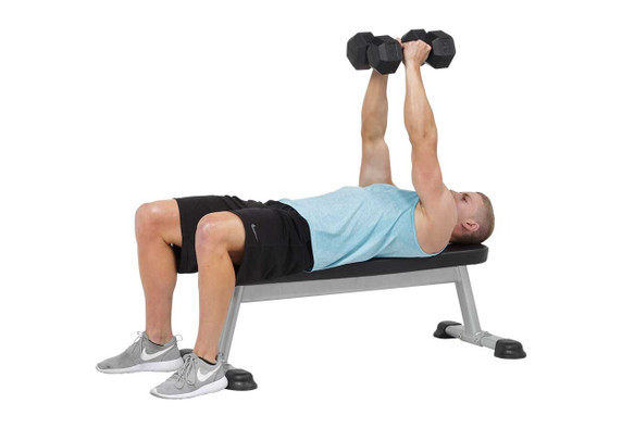 Hoist Fitness HF-5163 Flat Utility Bench - Strength Training
