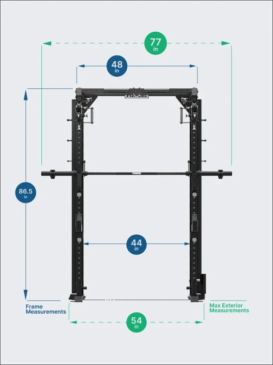 M10 All-in-One Trainer (Weight Stacks) 2x2