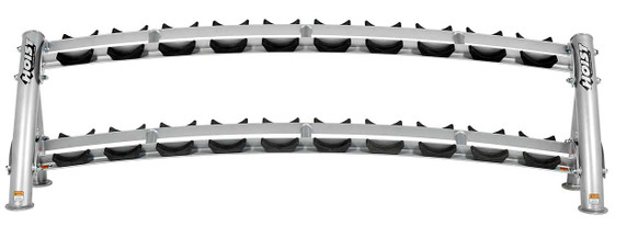 Hoist Fitness CF-3461-2 2-Tier Dumbbell Rack - Strength Training