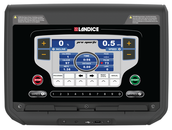 Landice L7 Club Treadmill - Pro Sports - Cardio