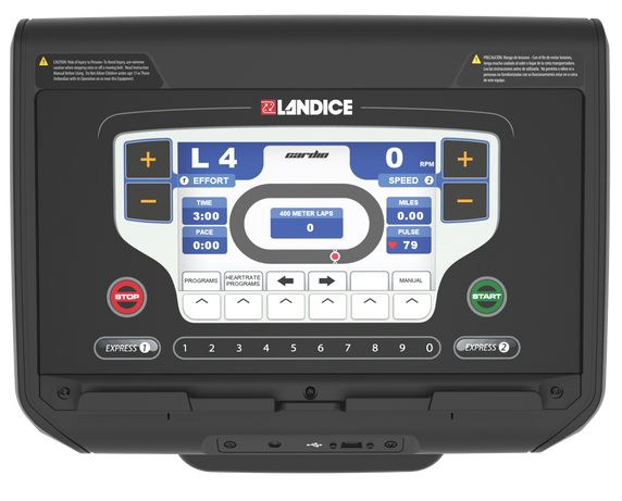 Landice U9 Upright Rehab Bike - Cardio