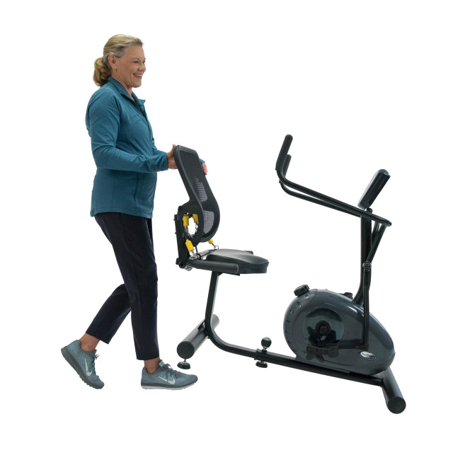 HCI Fitness PhysioTrainer CXT - Fully Assembled - Recumbent Cross Trainer for Seniors