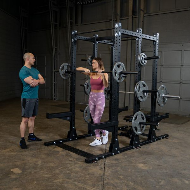 Body Solid Commercial Double Half Rack