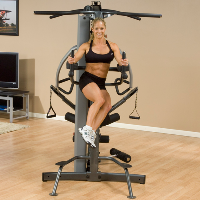 Body Solid Fusion Vertical Knee-Raise / Dip Station