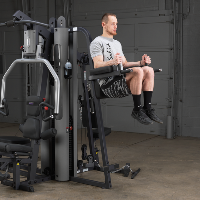 Body Solid Vertical Knee Raise and Dip Station