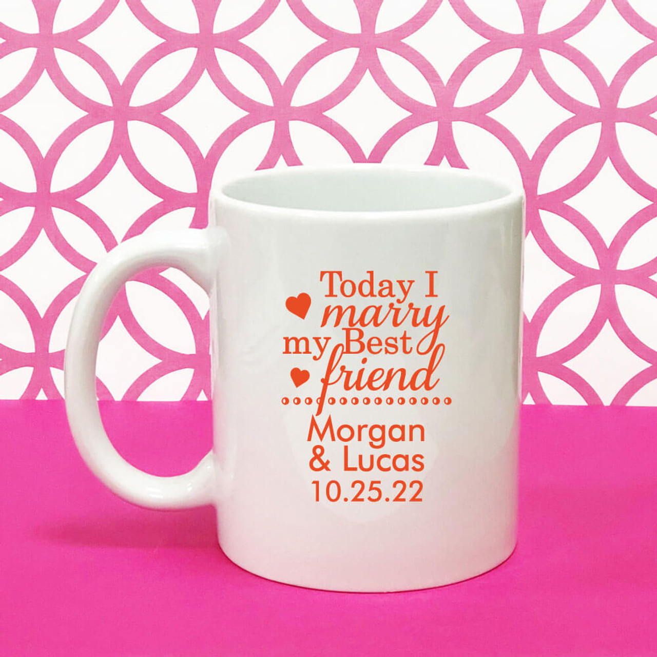 Customized Budget Coffee Mugs (11 Oz., 3.75 x 3.25 Dia.)