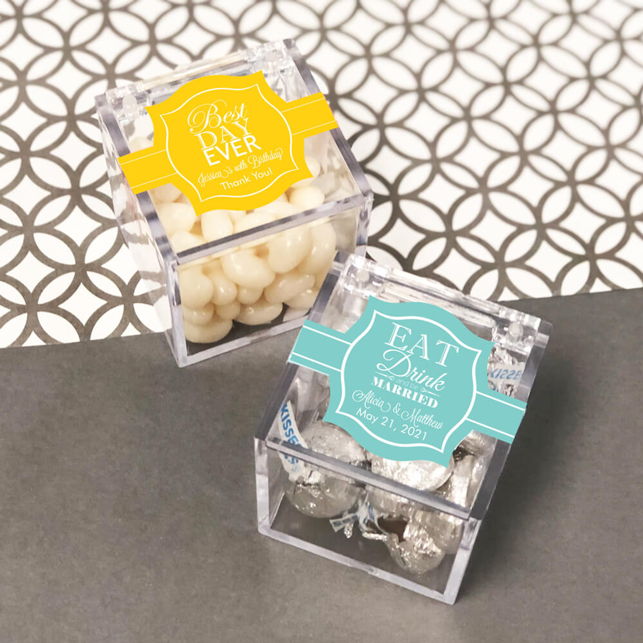 Clear Favor Boxes - Acrylic