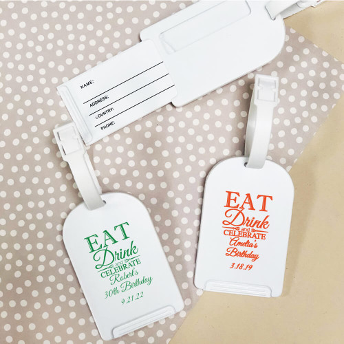 Be Thirty Personalized Luggage Tag 