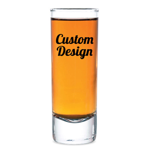 Blank Personalized Tall Shot Glass