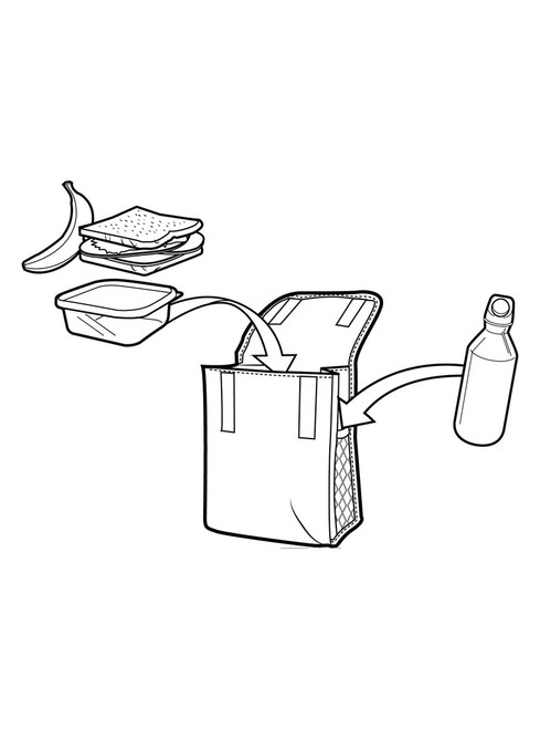 5047-892 Burton Lunch Sack - Children to Youths