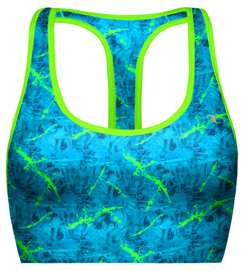 Patina Blue Splatter|Éclaboussures bleu patine|PRI