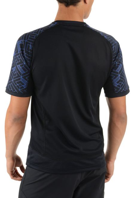 Black Polyhedral Graphic|Graph.polyédrique noir