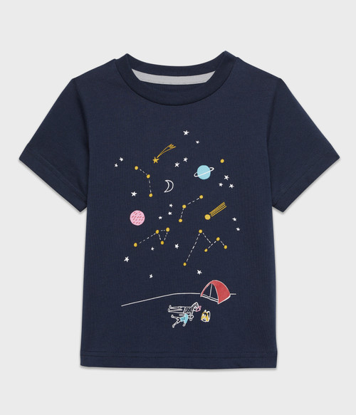 Deep Navy Stars Graphic|Graphique étoiles Marine |PRI