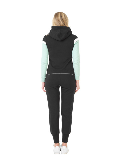 Almond Green Black|Noir vert amande