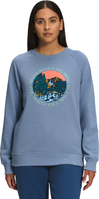 Folk Blue/Coral Sunrise|Lever du soleil bleu folk|PRI