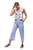 Fresh Blue Botanical Prin|Imprimé botanique bleu fr|ALT