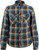 Plaid Boreal Blue / Caram|Carreaux Bleu Boréal / Ca|PRI