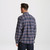 Blue Navy Check|Bleu marin à carreaux