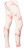 White/Pink Glow Print|Blanc/Imprimé lueur rosée