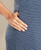 Deep Navy Mini Stripe|Mini rayures Marine profo