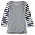 Heather Grey/Blue Stripe|Heather Grey/Blue Stripe|PRI