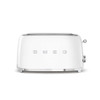SMEG 4-Slice Toaster in White