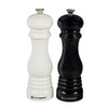 Le Creuset Salt and Pepper Mill Set in Black and White