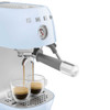 SMEG Espresso Machine in Pastel Blue