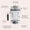 Vitamix 48-Ounce Dry Grains Container with Self-Detect