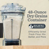 Vitamix 48-Ounce Dry Grains Container with Self-Detect