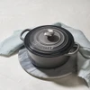 Le Creuset Cast Iron Round Dutch Oven in Oyster