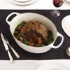 Le Creuset Cast Iron Oval Dutch Oven in White