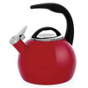 Chantal Enamel-on-Steel Anniversary Tea Kettle in Chili Red