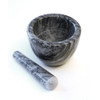 RSVP Grey Marble Mortar and Pestle