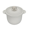 Le Creuset Cast Iron Rice Pot in White