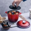 Le Creuset Cast Iron Rice Pot in Cerise
