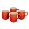 Le Creuset Mugs in Flame