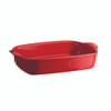 Emile Henry Ultime Medium Rectangular Baking Dish in Burgundy