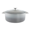 Chantal Cast Iron 7-Quart Dutch Oven in Fade Grey