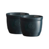 Emile Henry 2-Piece Medium Ramekin Set in Blue Flame
