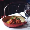 Le Creuset Cast Iron Braiser in Cerise