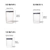 OXO Good Grips 3 Piece POP Graduated Container Set
