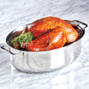 All-Clad Stainless Steel Oval Roaster