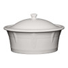 Fiesta Large Covered Casserole in White
