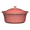 Fiesta Large Covered Casserole in Peony