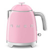 SMEG Mini Electric Kettle in Pink