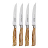 Messermeister Oliva Elite Fine Edge 4 Piece Steak Knife Set